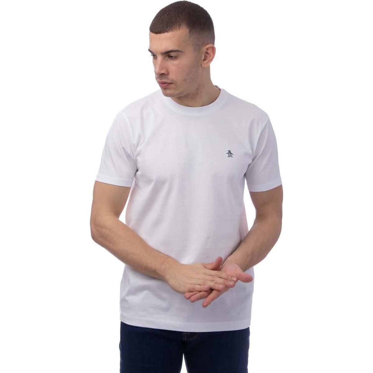 Herren T-Shirt aus Bio-Baumwolle mit Rundhalsausschnitt