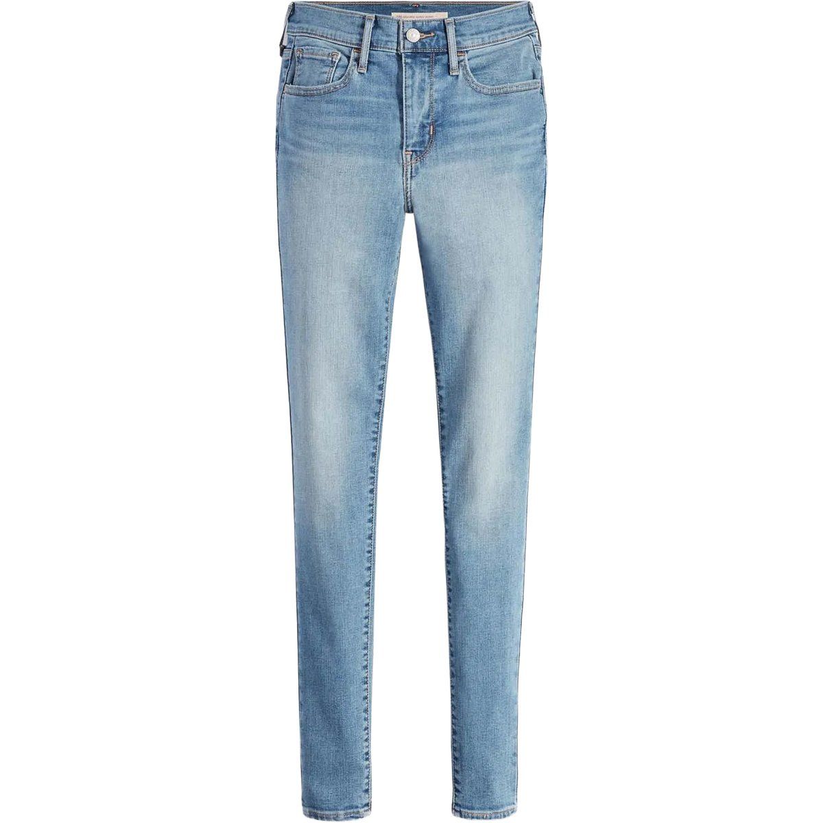 Schmal geschnittene High-Rise Jeans