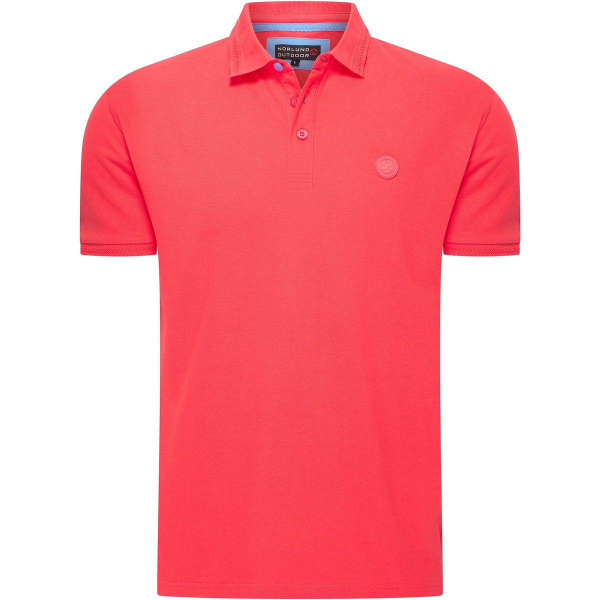 Herren Casual Unifarben Poloshirt