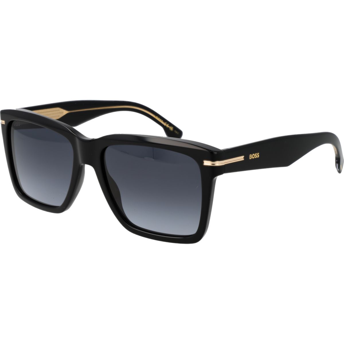 Quadratische Sonnenbrille mit Vollrand