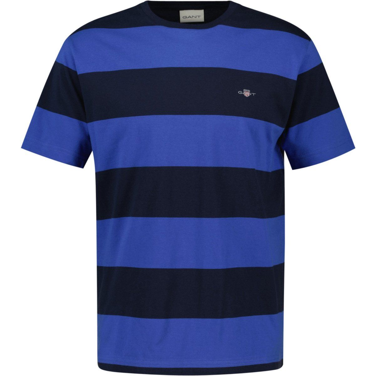 Gestreiftes Baumwoll-Jersey T-Shirt