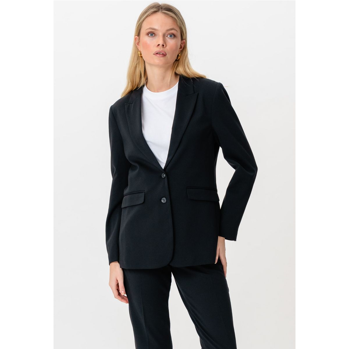 Klassischer einreihiger Performance-Blazer