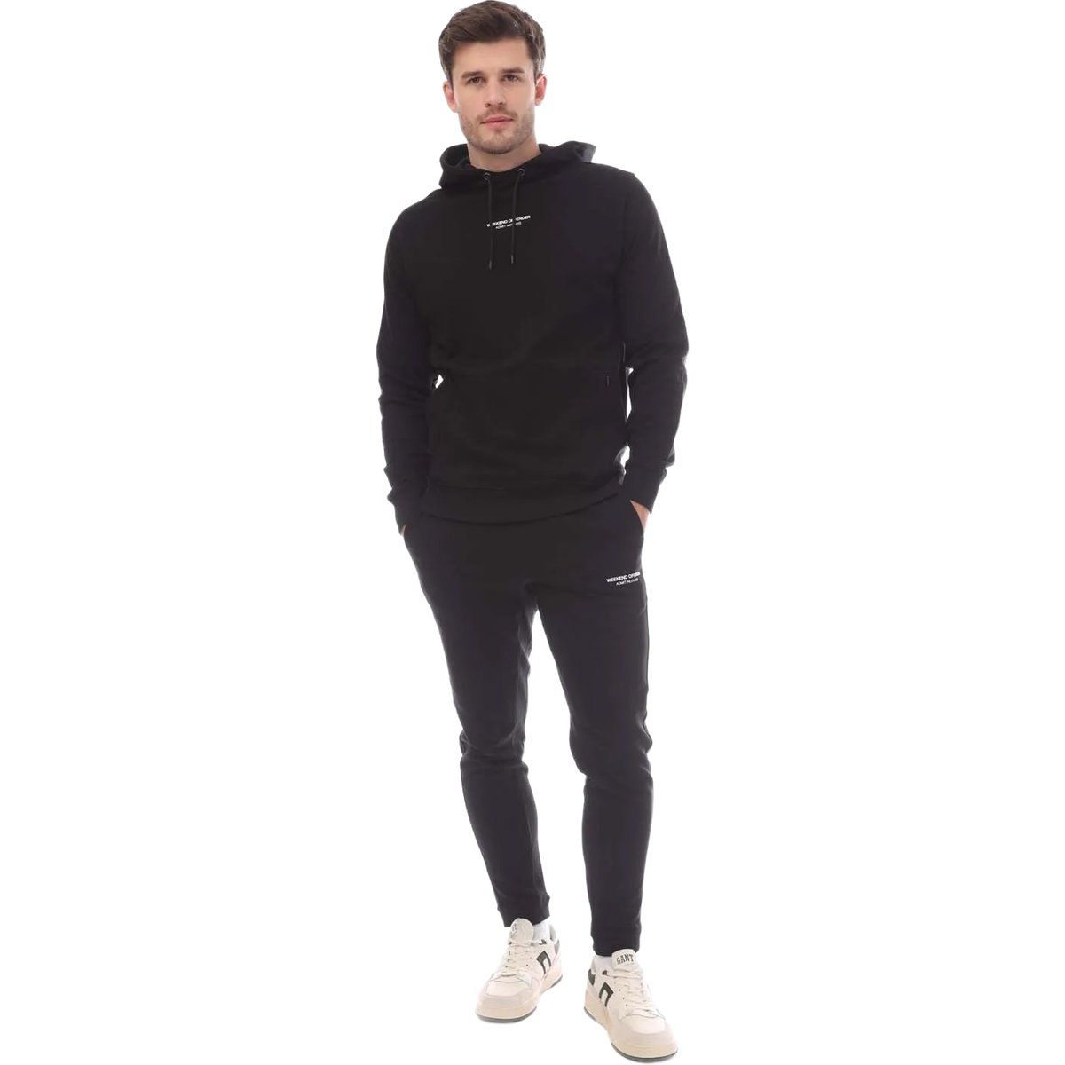 Herren Trainingsanzug Set in Schwarz