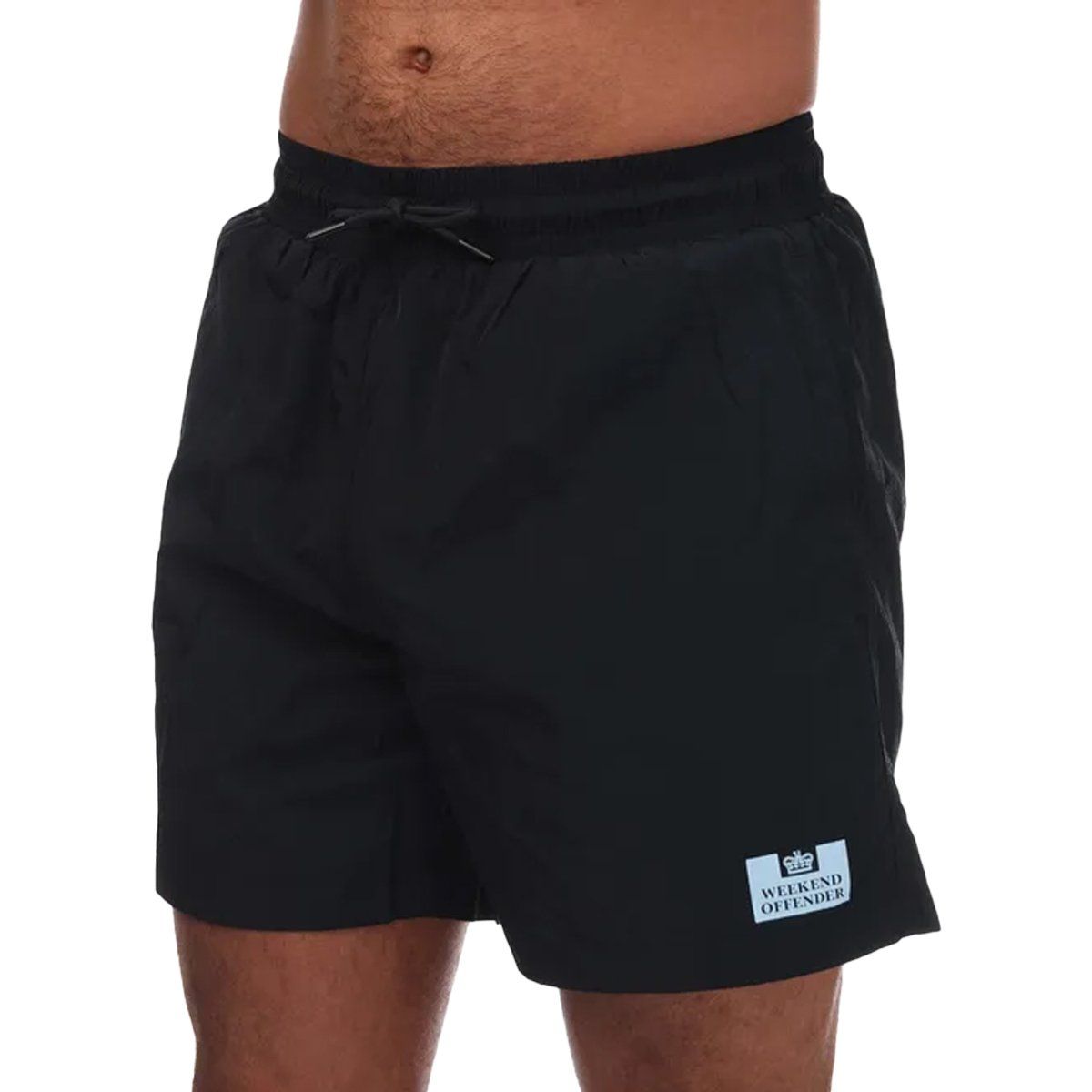Herren Badeshorts mit Logo