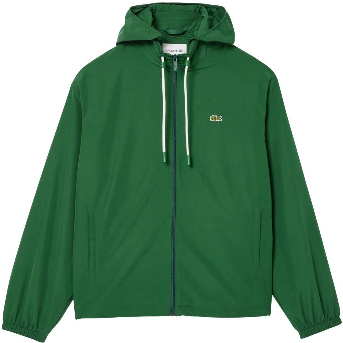 Leichte Herren Jacke mit Kapuze und Reißverschluss