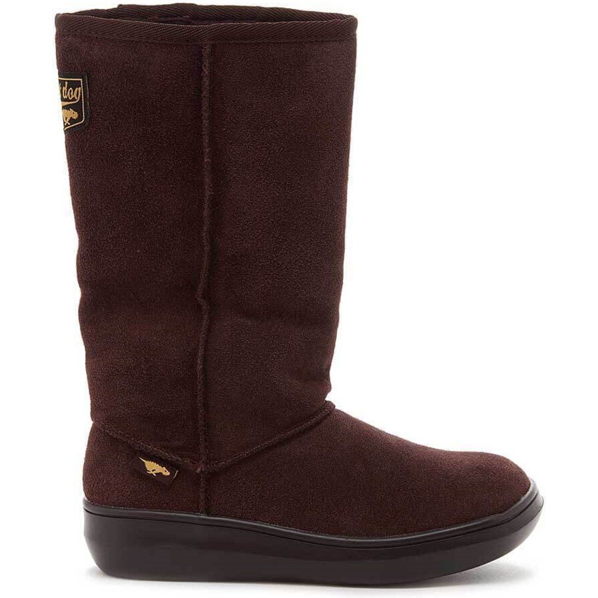 Rocket Dog - Damen Lange Stiefel "Sugardaddy", Leder (Schokoladenbraun)