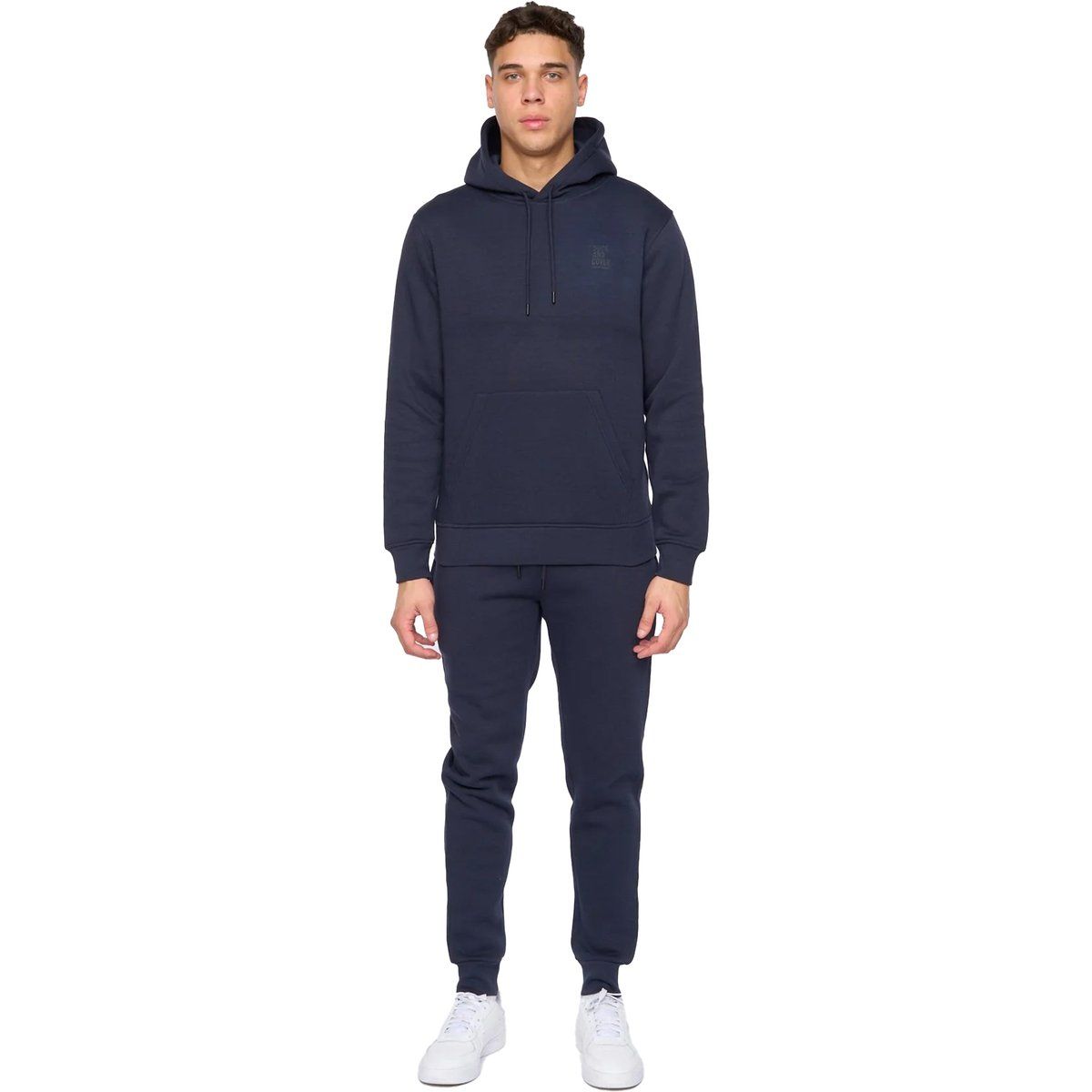 Duck and Cover - "Merchell" Hoodie und Jogginghosen-Set für Herren (Marineblau)