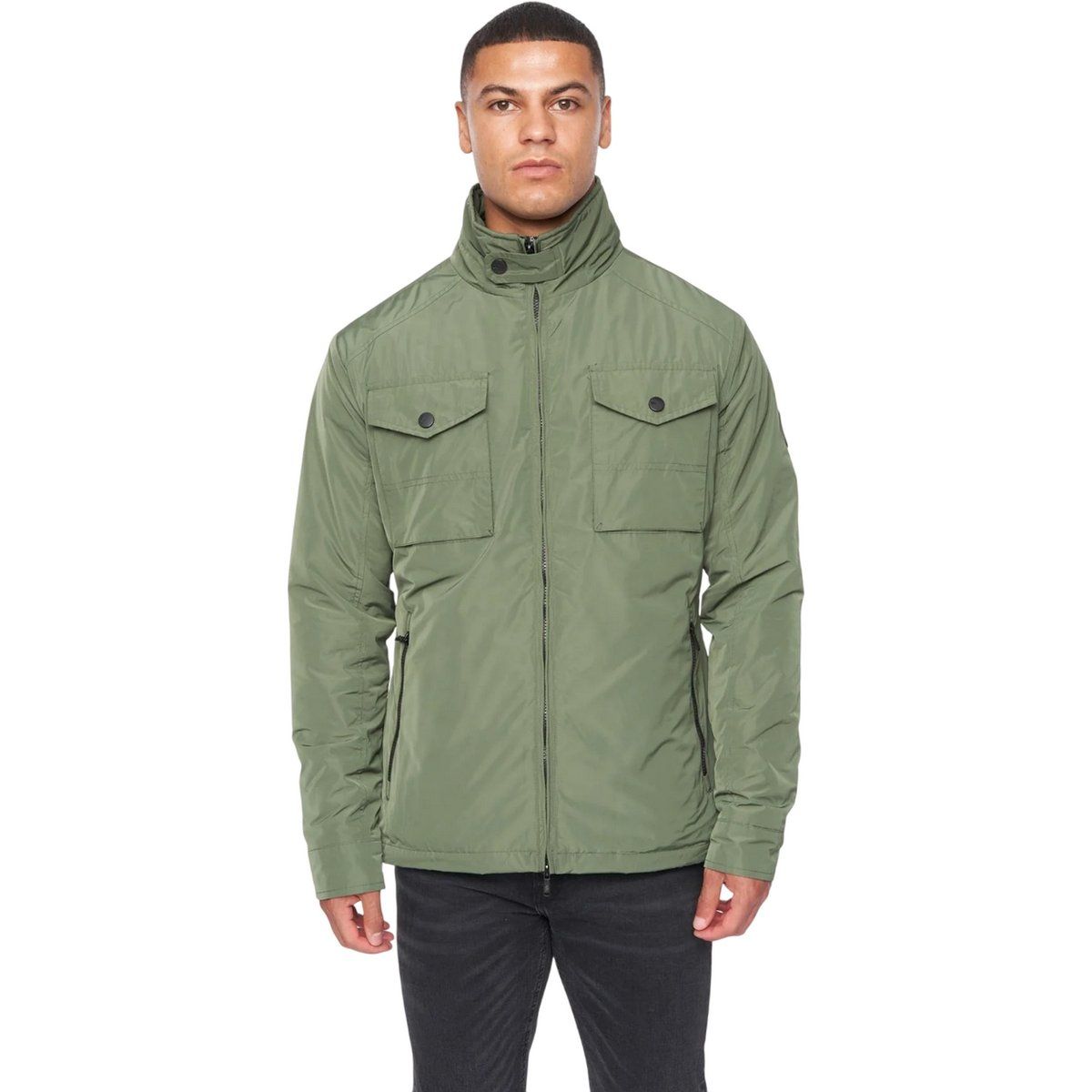 Duck and Cover - "Blensons" Steppjacke für Herren (Oliv)