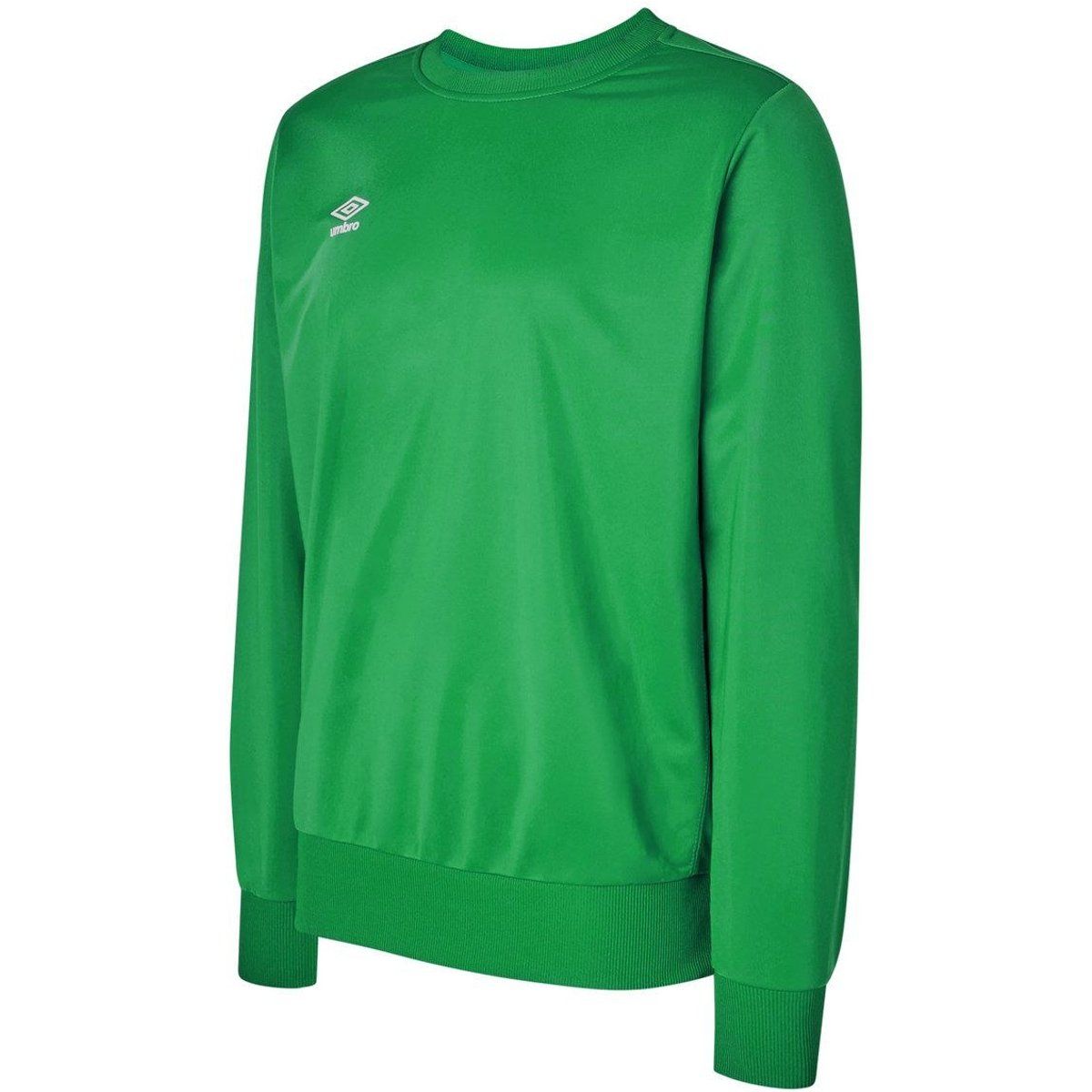 Herren Smaragdgrünes Rundhals-Sweatshirt
