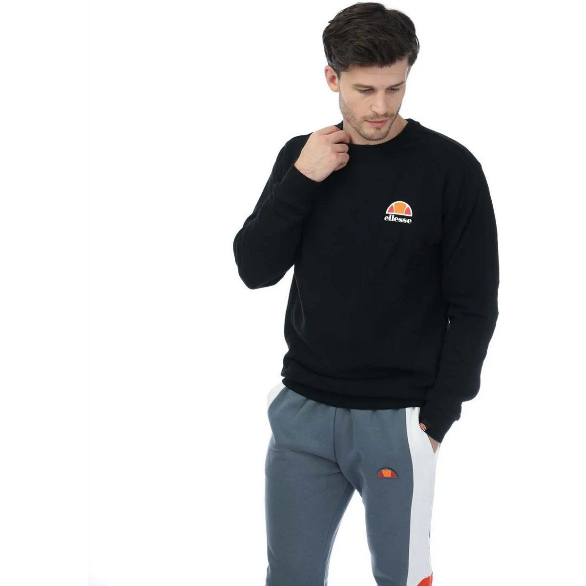 Klassisches Rundhals-Sweatshirt mit Logo