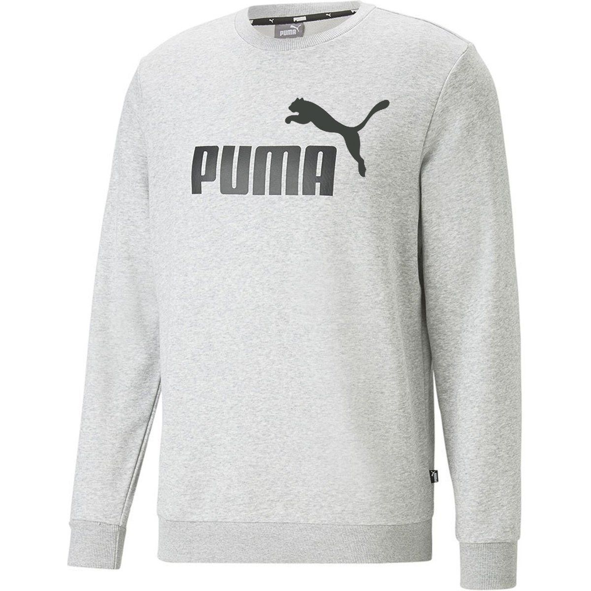 Puma - "ESS" Sweatshirt für Damen (Hellgrau meliert)