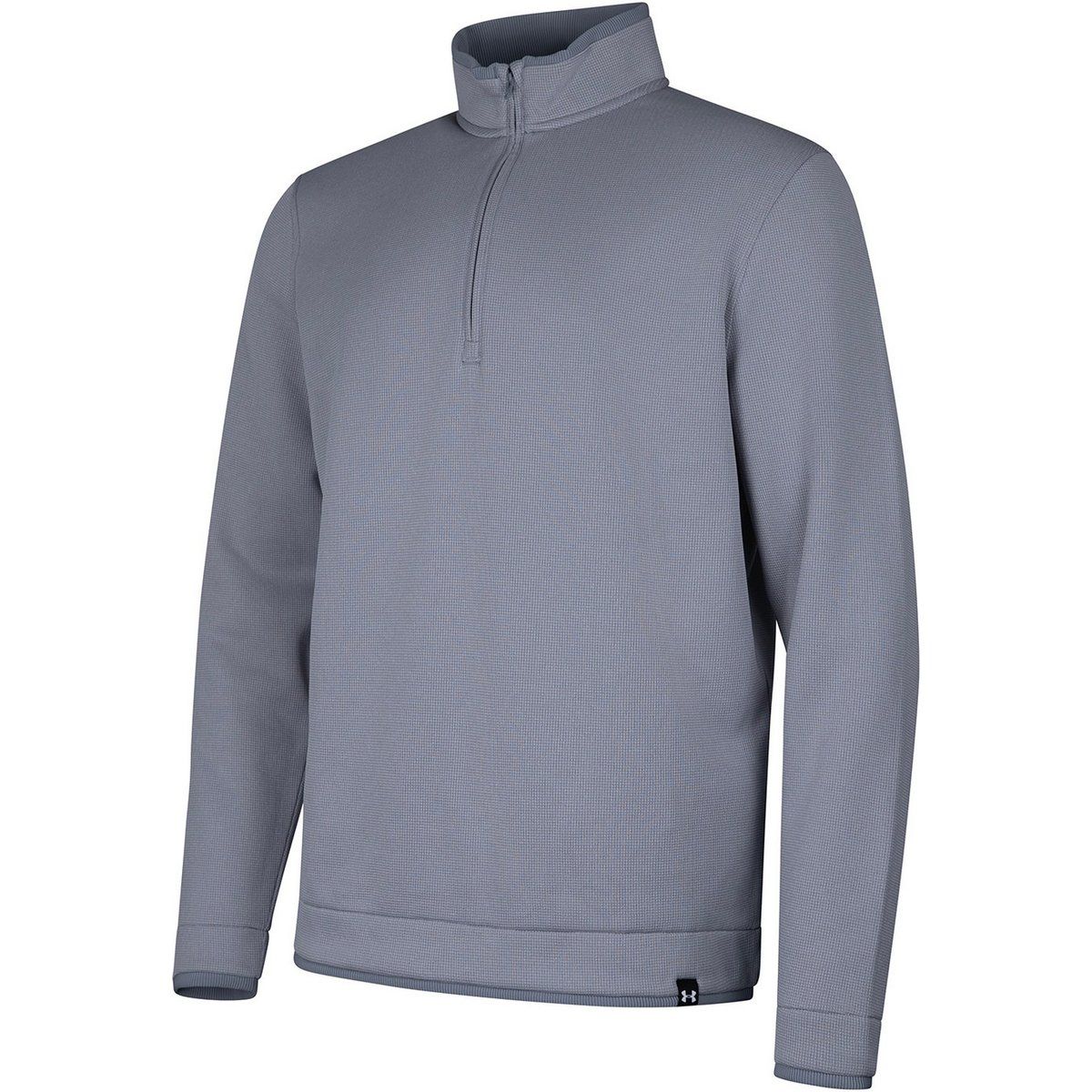 Under Armour - Fleece-Oberteil mit kurzem Reißverschluss für Herren (Stahl)