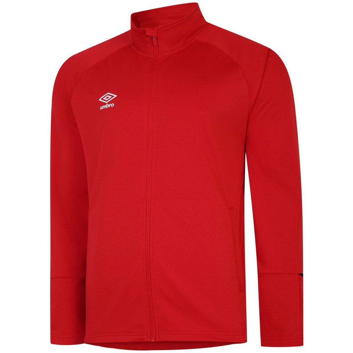 Umbro - "Total Training" Trainingsjacke für Herren (Zinnoberrot/Schwarz)