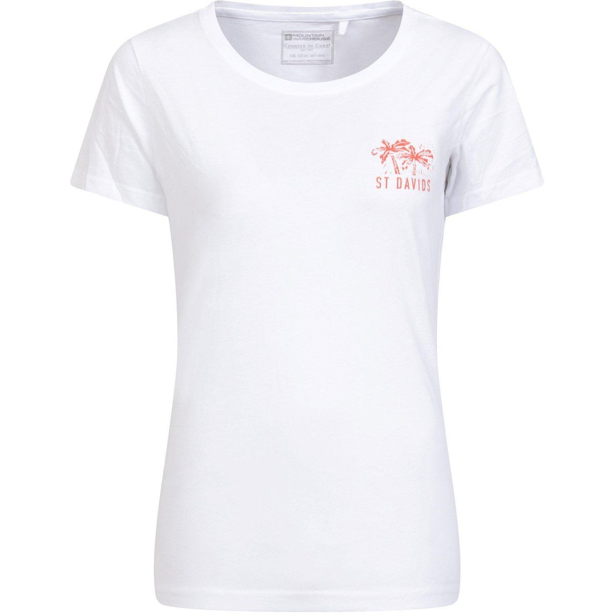 Mountain Warehouse - "St Davids" T-Shirt für Damen (Weiß)