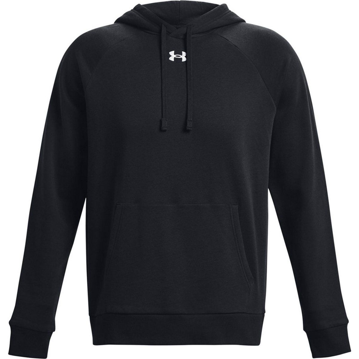 Under Armour - "Rival" Kapuzenpullover für Herren/Damen Unisex (Schwarz/Weiß)