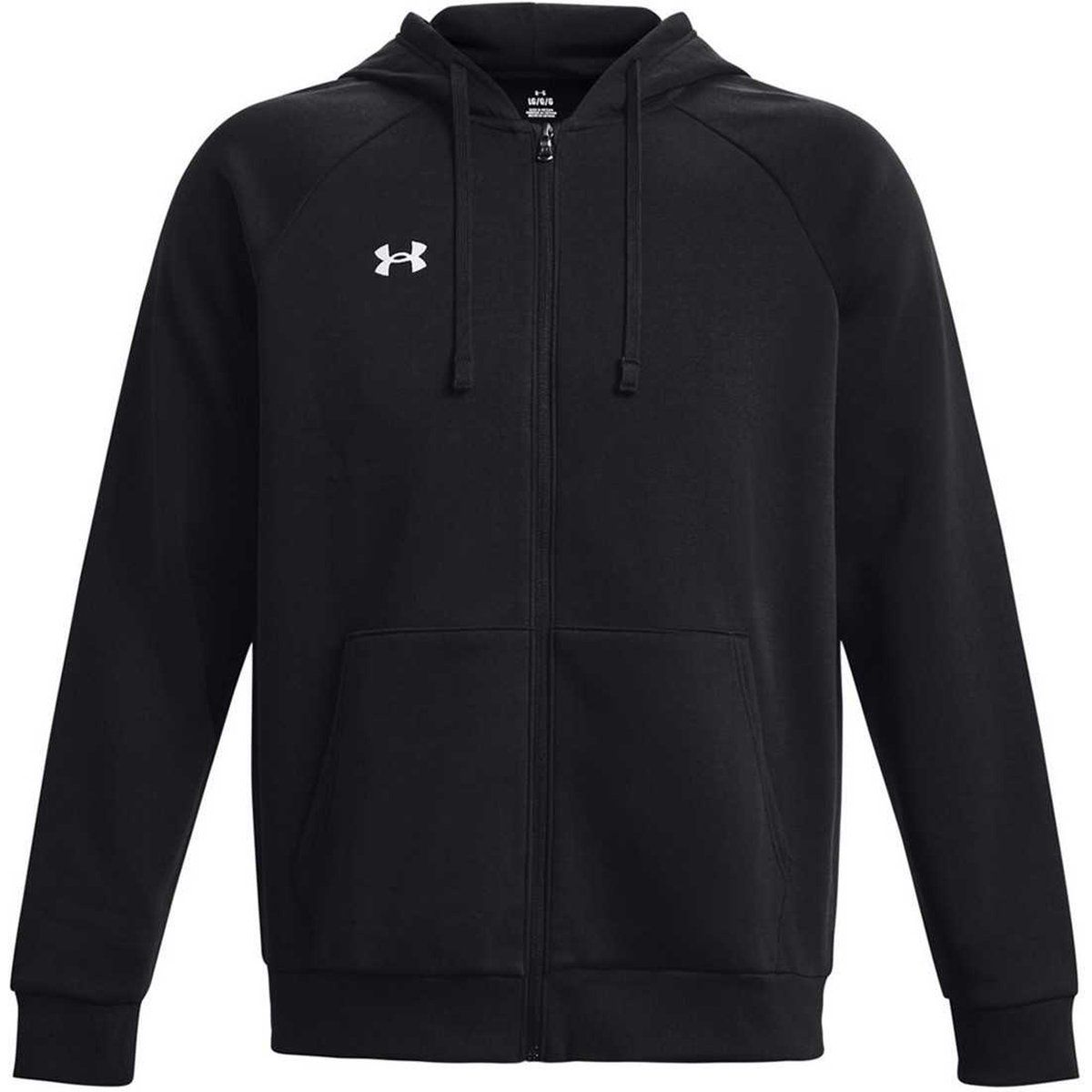 Herren Fleece Kapuzenpullover mit durchgehendem Reißverschluss