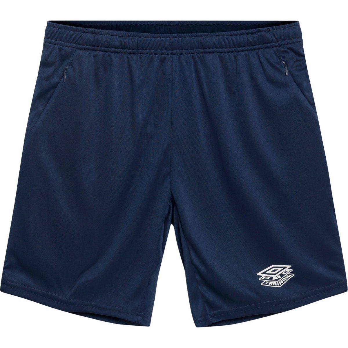 Marineblaue Trainingsshorts mit Logo-Detail