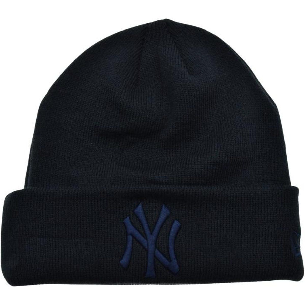 Marineblaue gestrickte Yankees Mütze