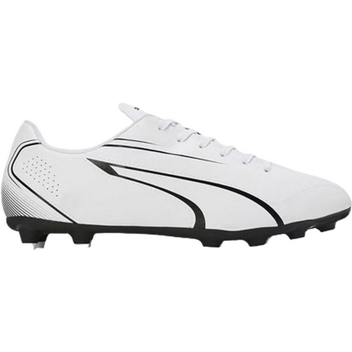 Puma - Herren Fußball-Stiefel "Vitoria FG/AG" (Weiß/Schwarz)