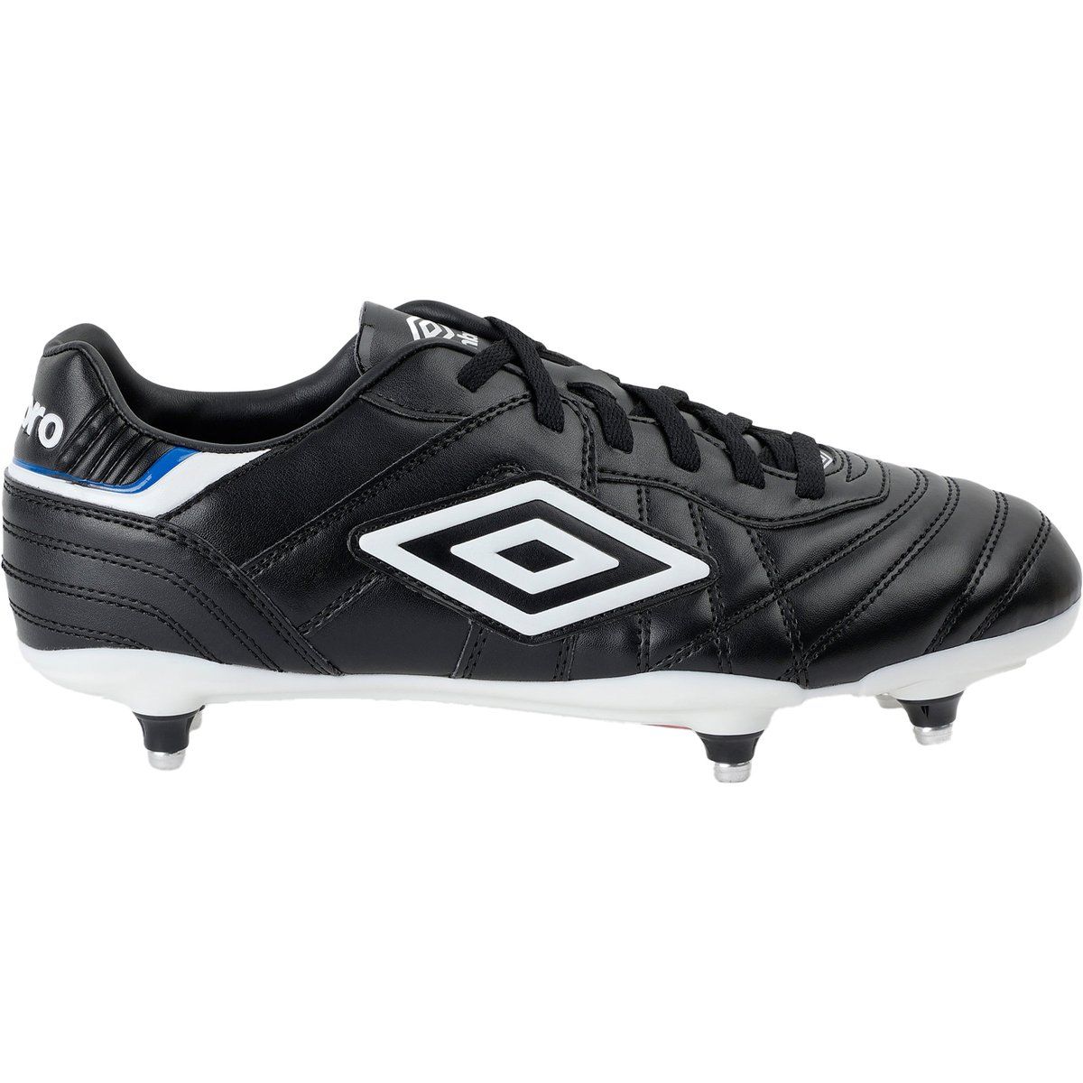 Umbro - Herren Fußball-Stiefel "Speciali Eternal Club" (Schwarz/Weiß/Königsblau)