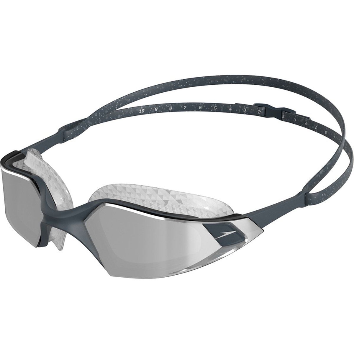 Speedo - "Aquapulse Pro" Schwimmbrille Spiegel für Herren/Damen Unisex (Grau/Silber)