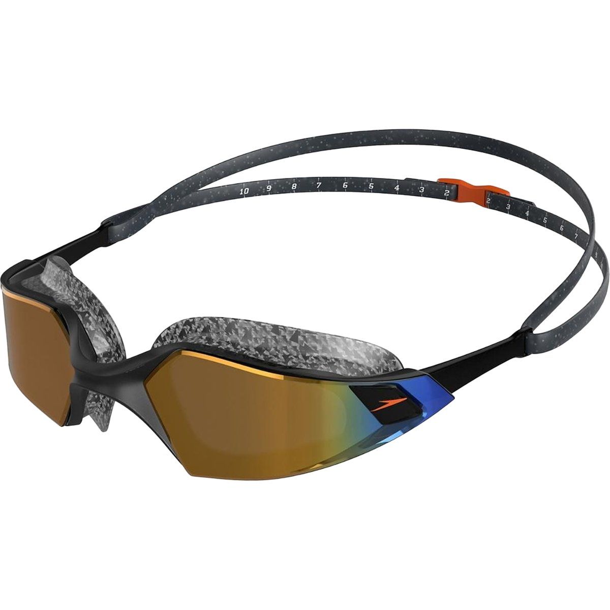 Wettkampf Schwimmbrille mit verspiegelten Gläsern