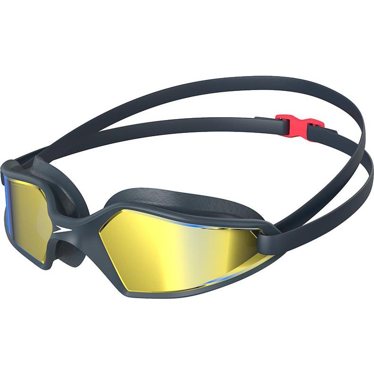 Leistungsstarke Schwimmbrille mit verspiegelten Gläsern
