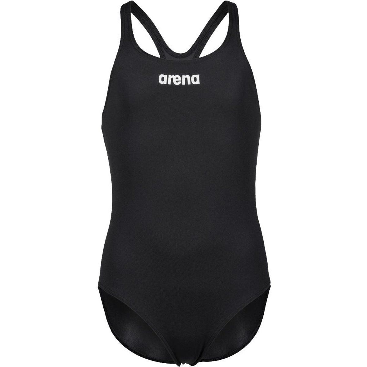 Arena - "Team Swim Pro" Badeanzug für Mädchen (Schwarz)