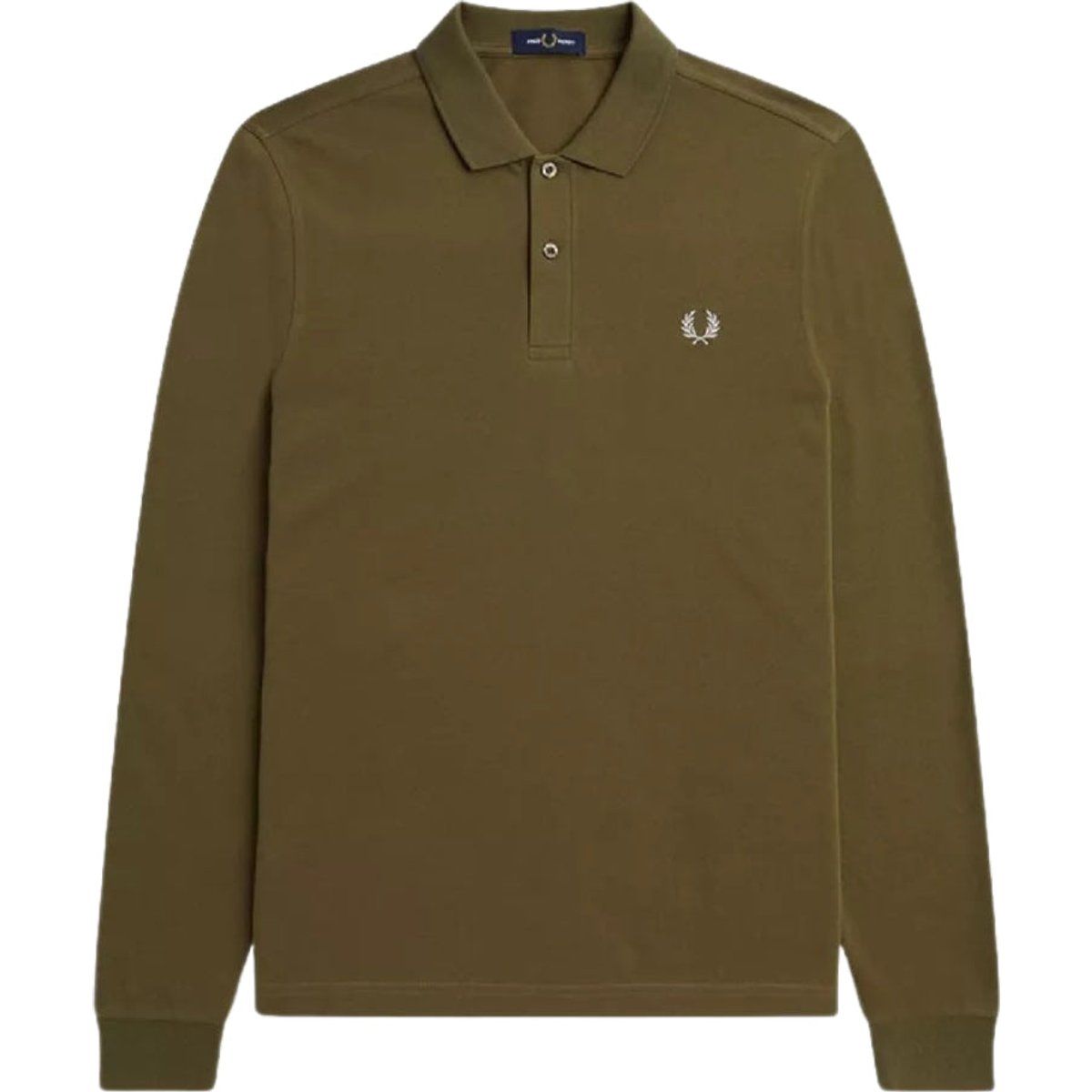 Klassisches langärmliges Baumwoll-Polo