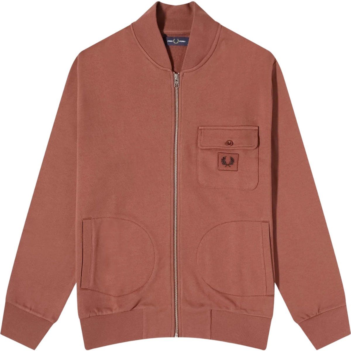Bomberjacke mit Reißverschluss