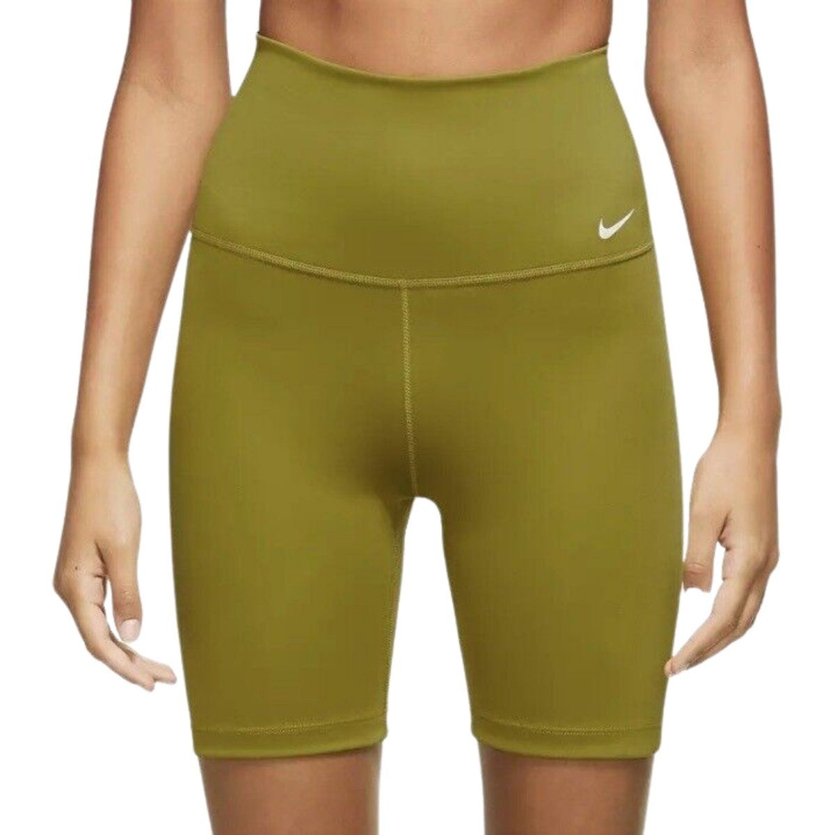 Hochtaillierte Radler-Shorts