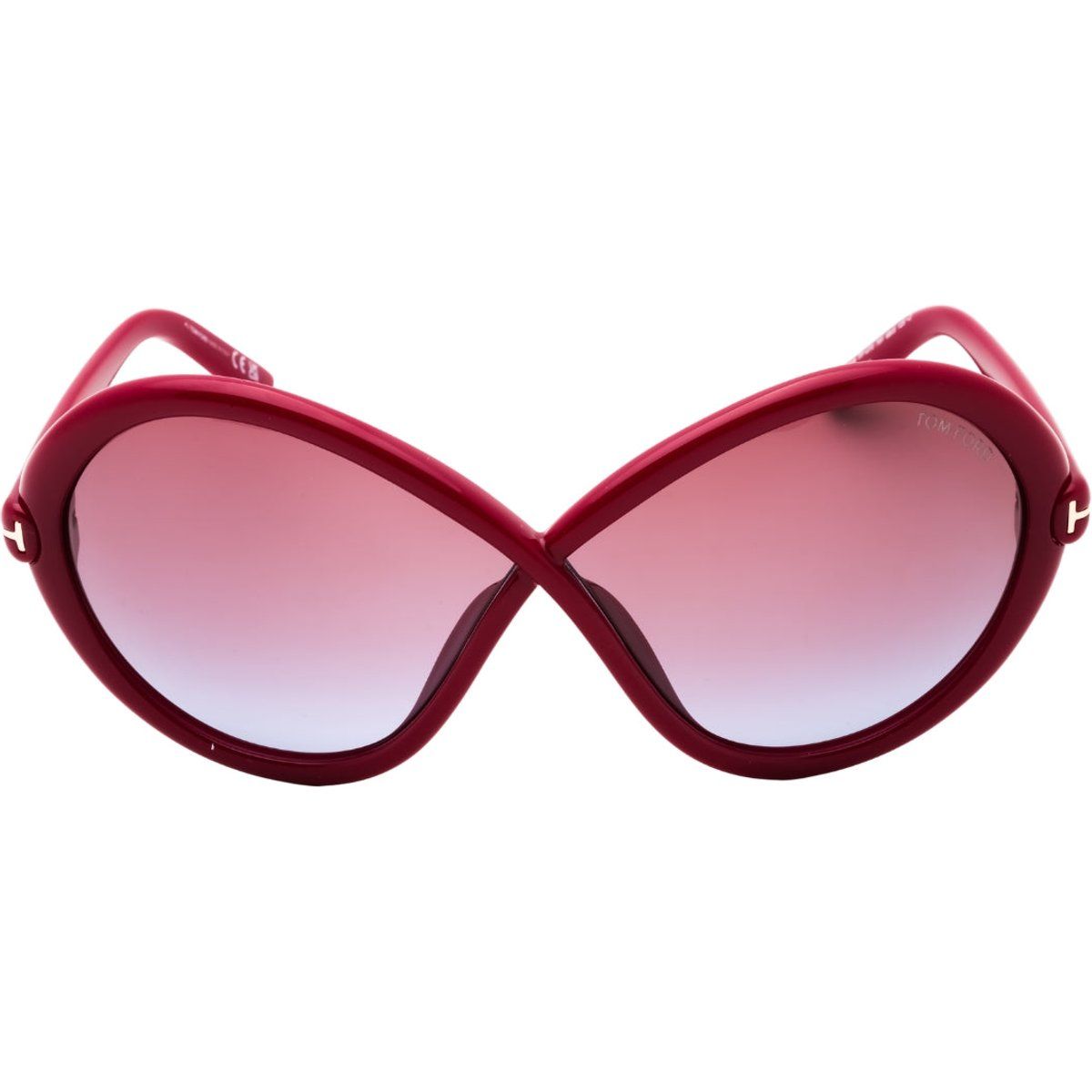 Statement Fuchsia Butterfly Sonnenbrille