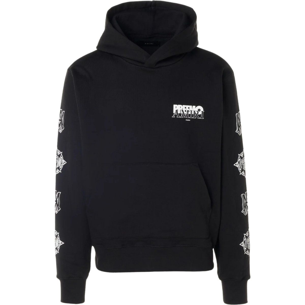 Kapuzenpullover aus Baumwolle mit Grafikprint