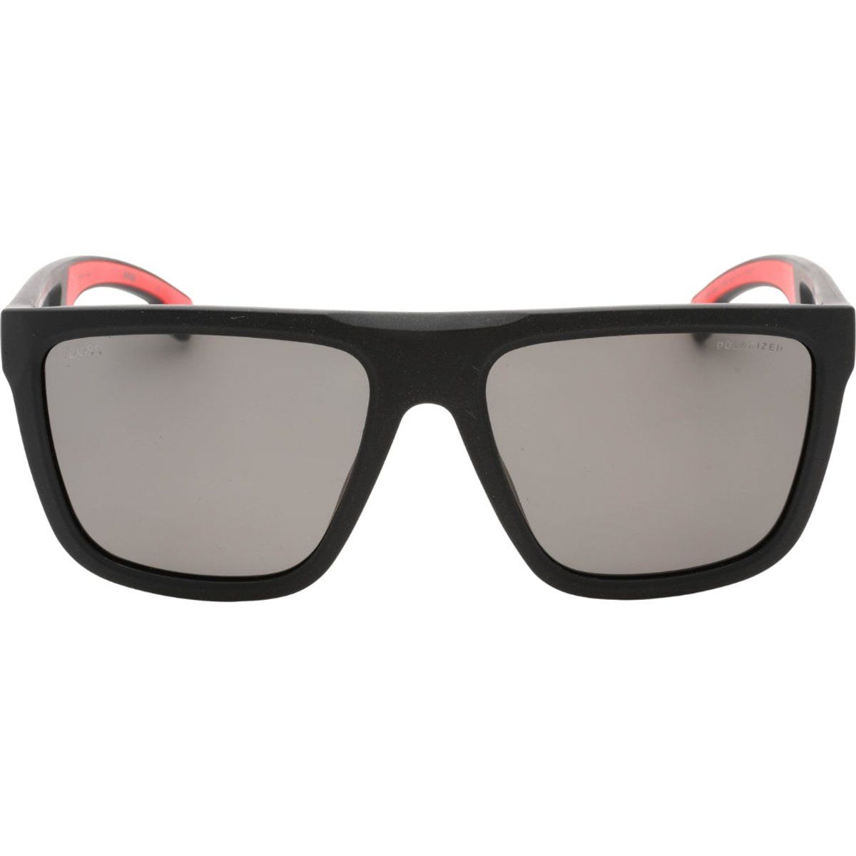 Matt-schwarze Flat-Top-Sonnenbrille