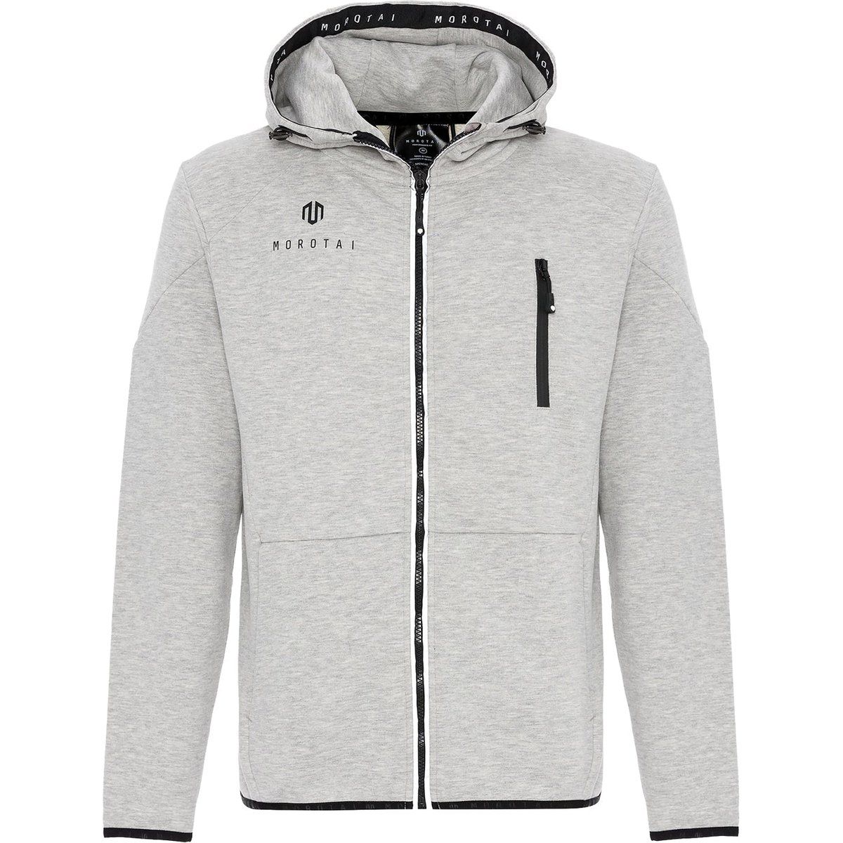 Moderne Fleece Zip-Up Hoodie Jacke