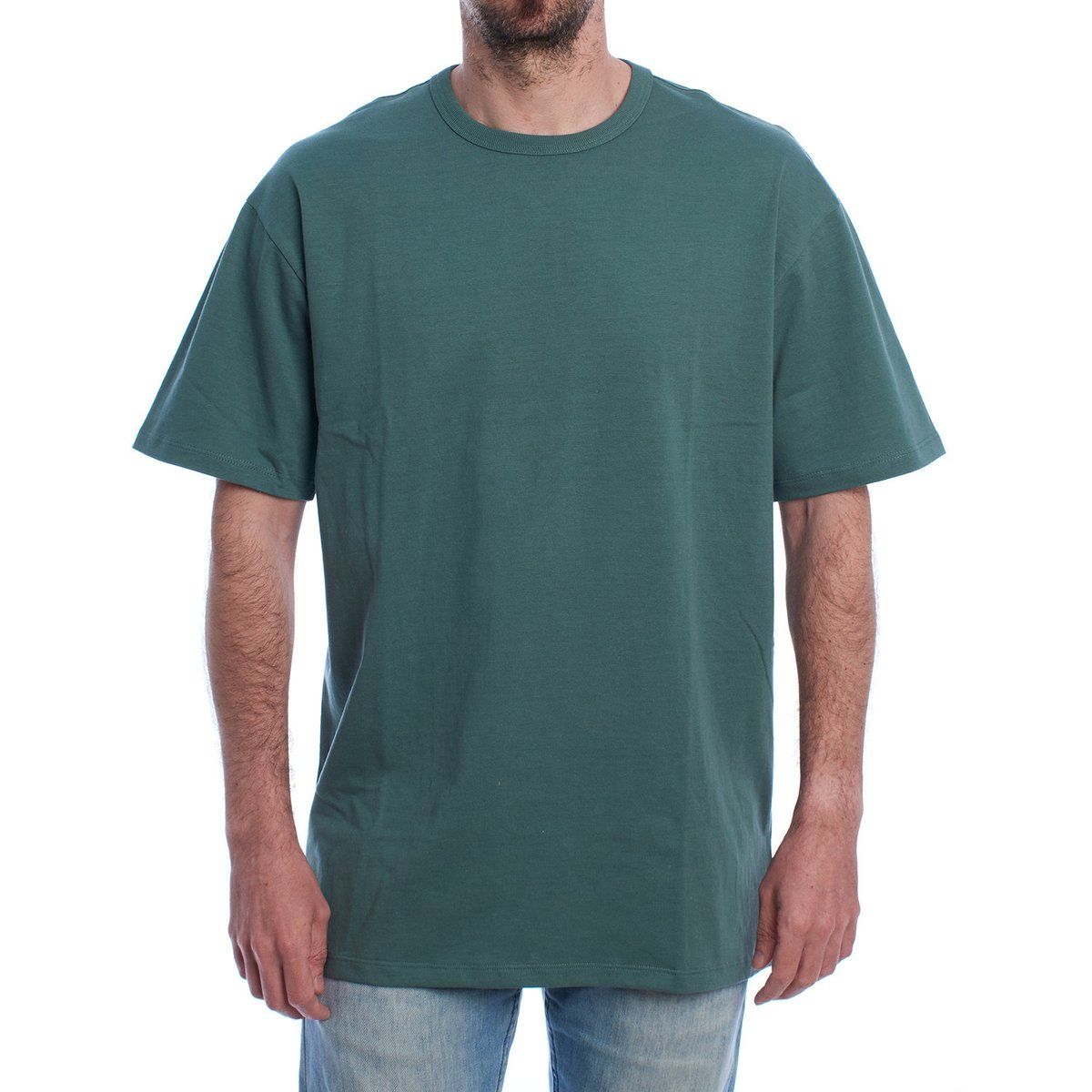 Klassisches Kurzarm-T-Shirt aus Baumwolle