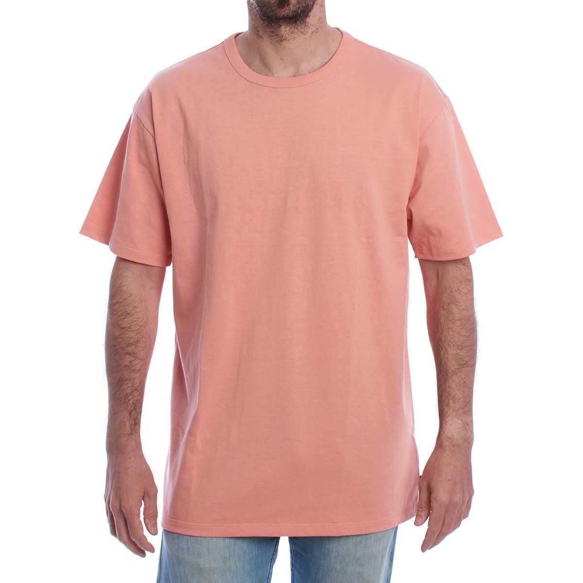 Herren Basic Kurzarm Baumwoll T-Shirt