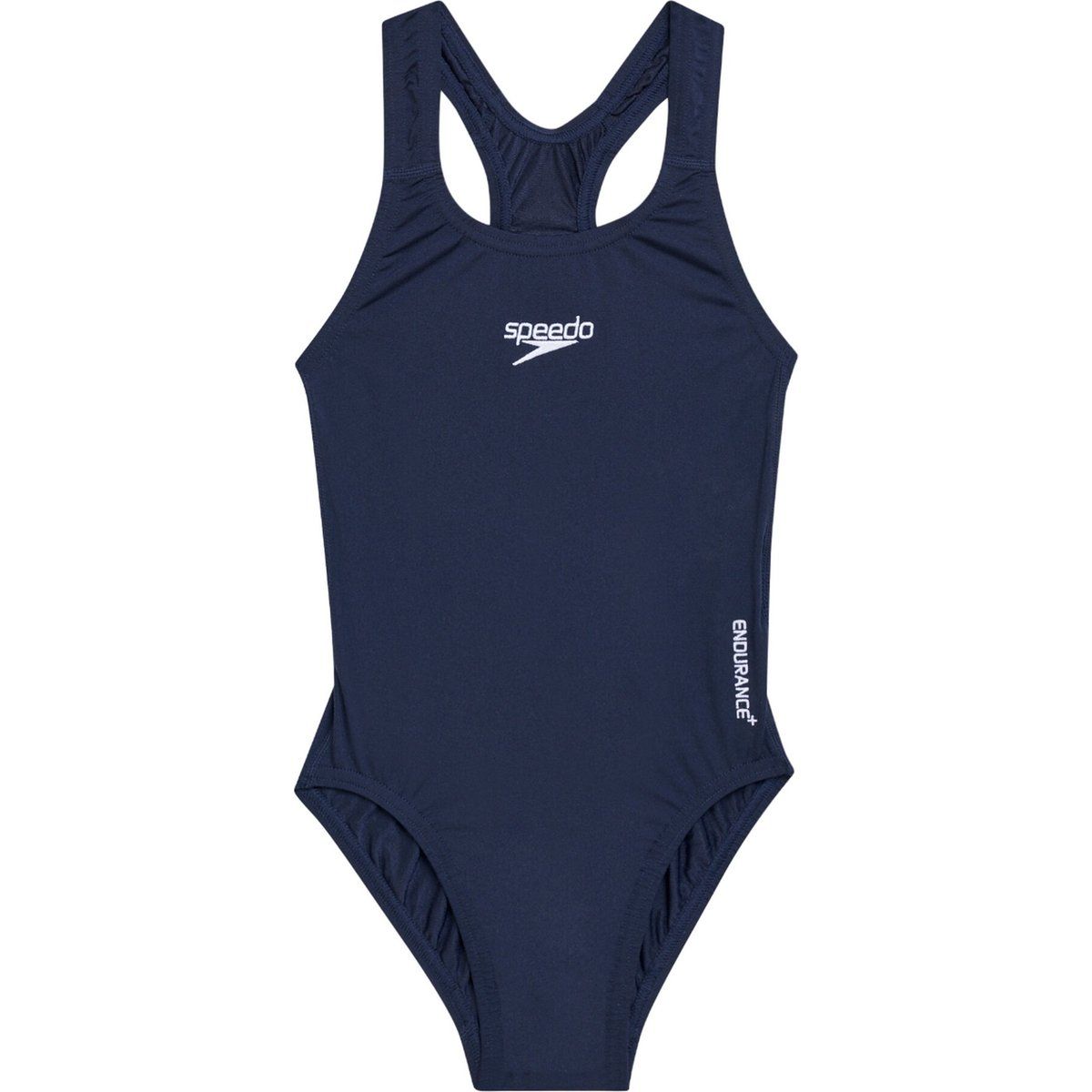 Speedo - "Medalist" Badeanzug für Mädchen (Marineblau)