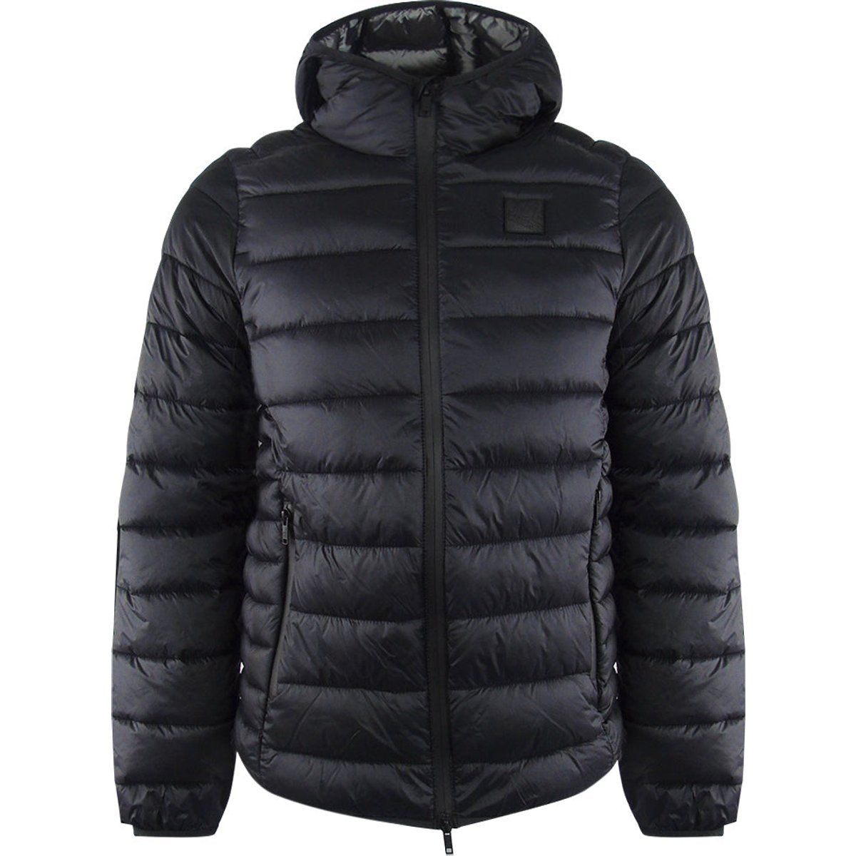 Gepolsterte Jacke mit Kapuze