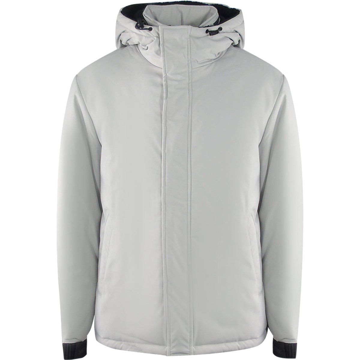 Gefütterte Alltagsjacke mit Kapuze