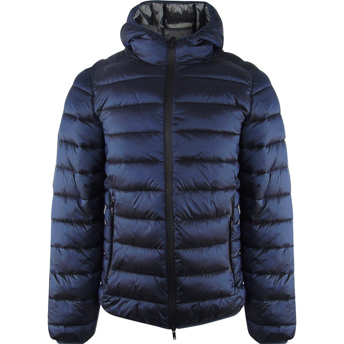 Wattierte Jacke mit Kapuze