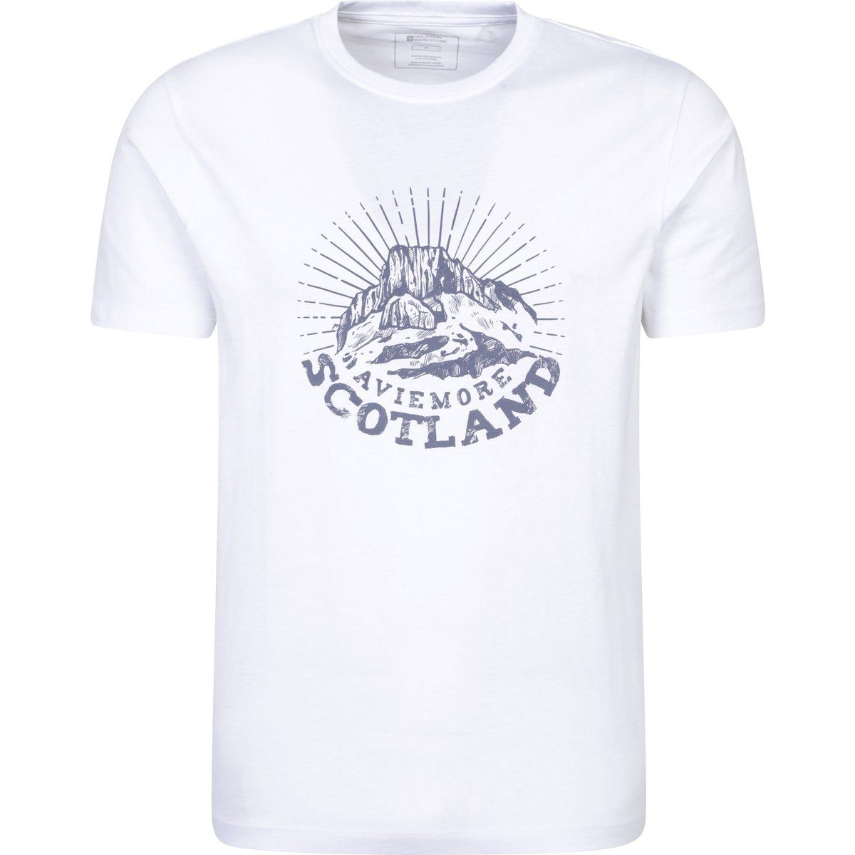 Mountain Warehouse - T-Shirt für Herren (Weiß)