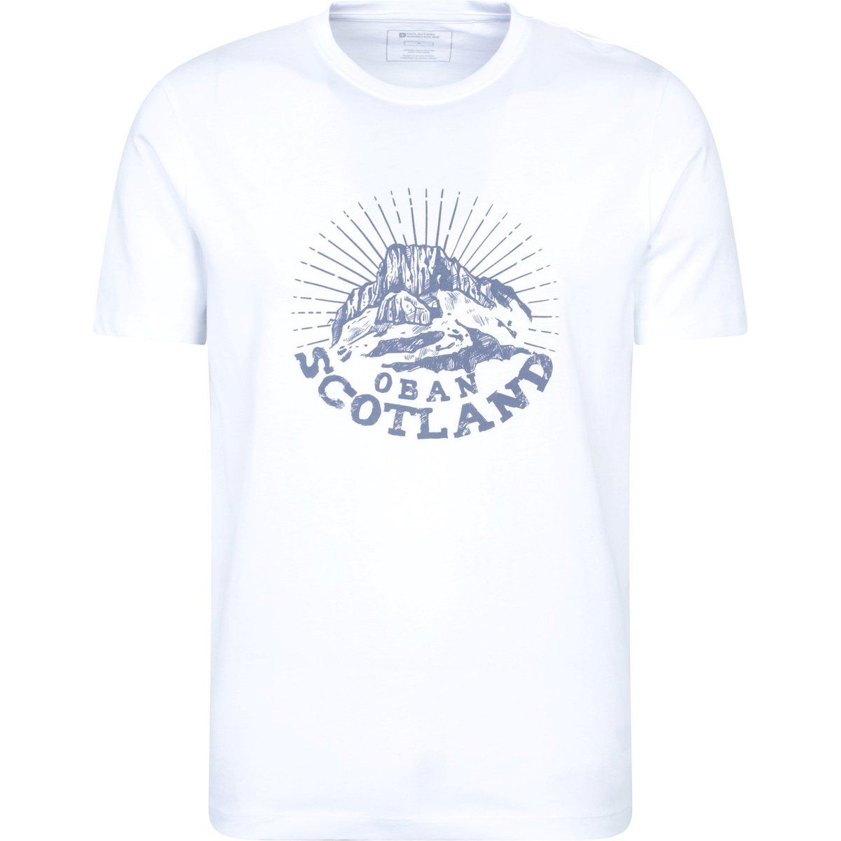 Mountain Warehouse - "Oban" T-Shirt für Herren kurzärmlig (Weiß)