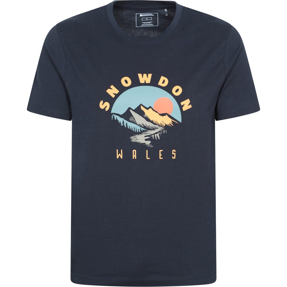 Mountain Warehouse - "Snowdon" T-Shirt für Herren kurzärmlig (Marineblau)