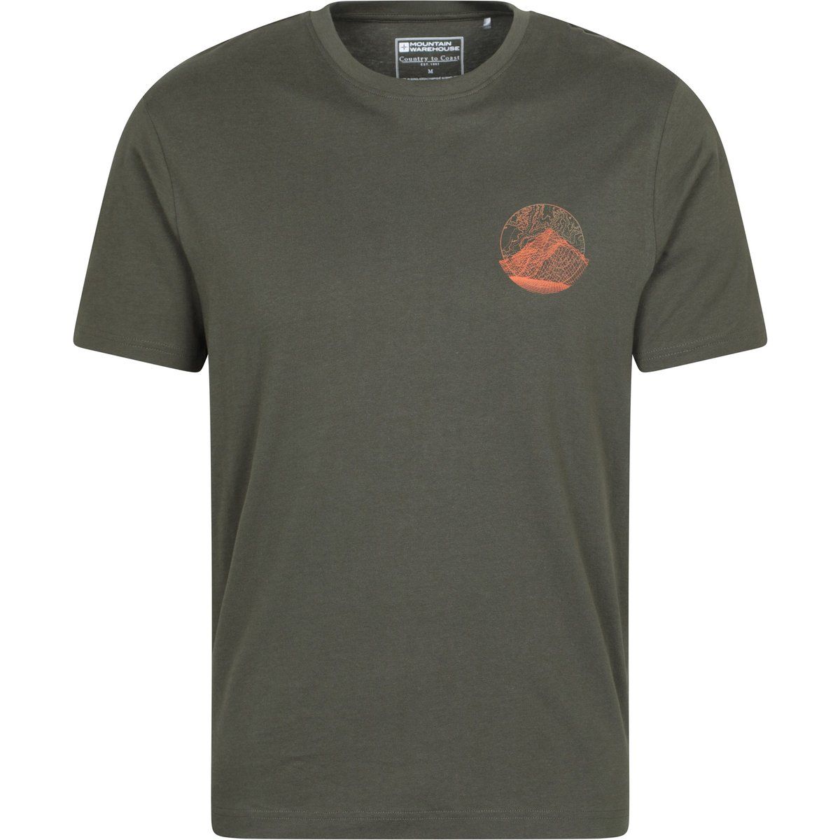 Herren T-Shirt mit Grafikprint aus Baumwolle