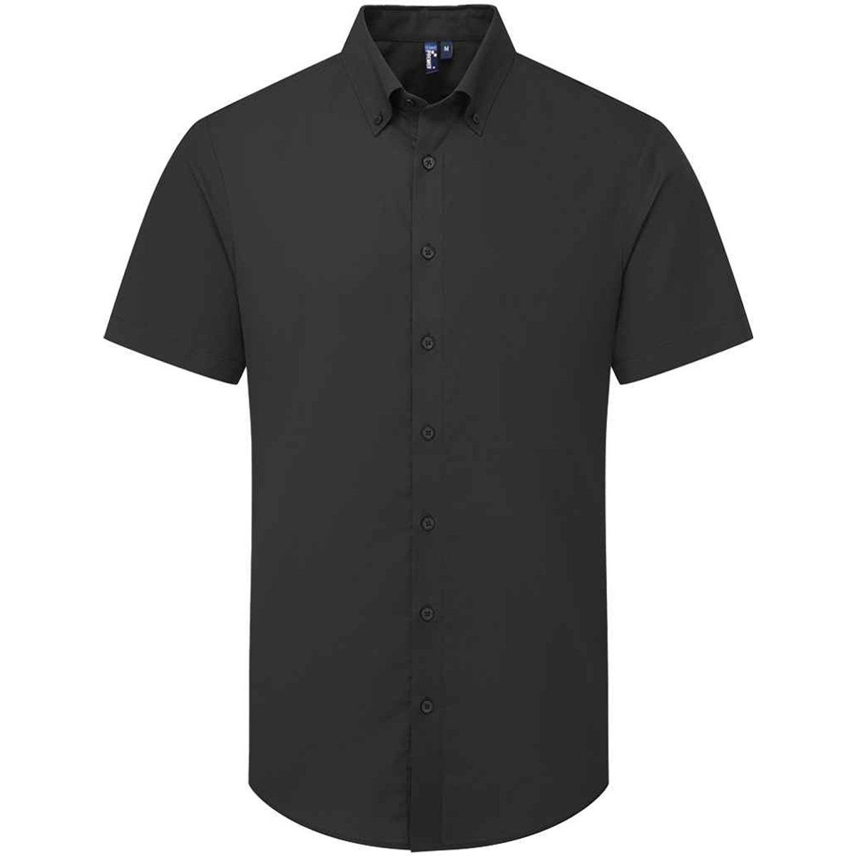 Herren Kurzarm Oxford Hemd