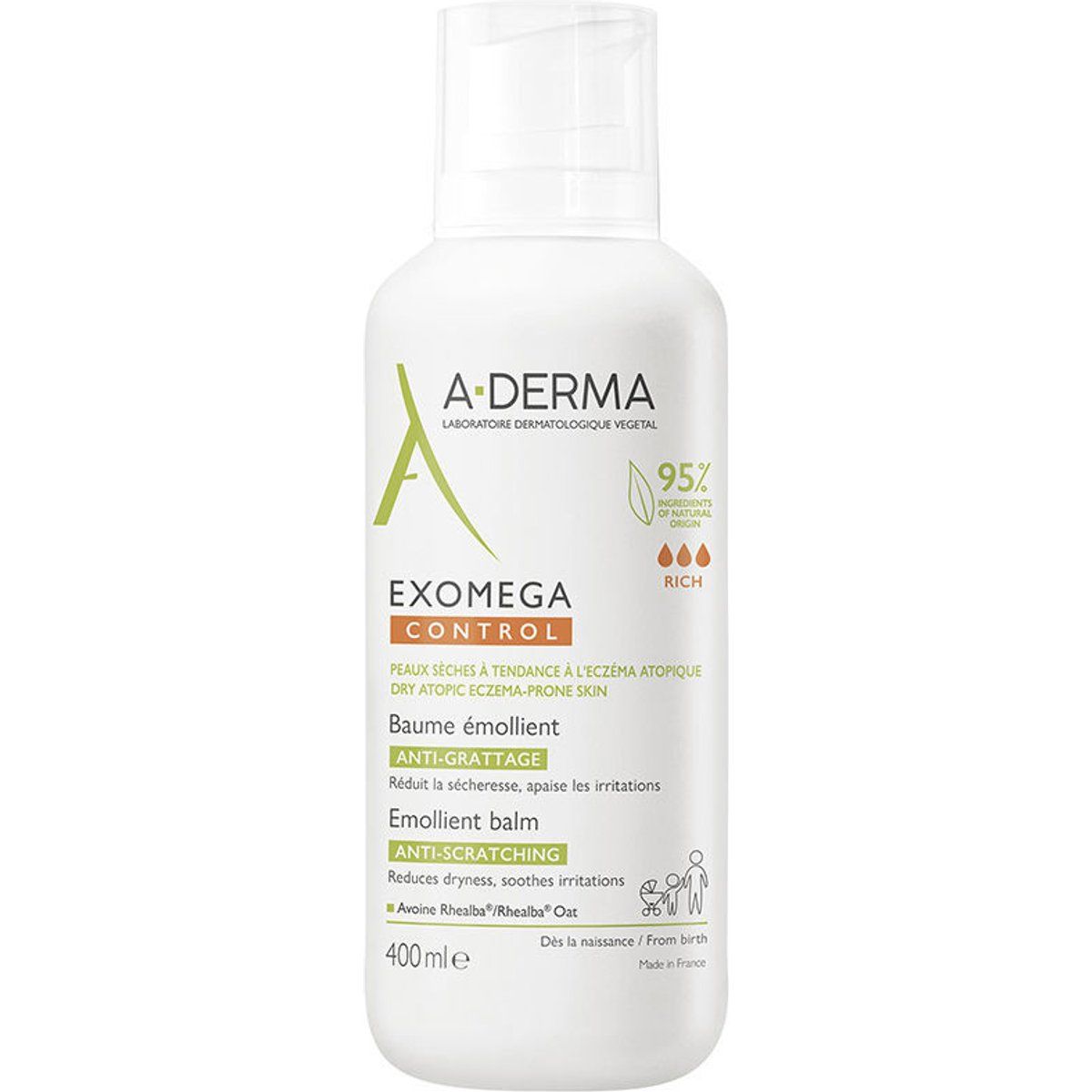 Exomega Control Bálsamo Emoliente 400 ml