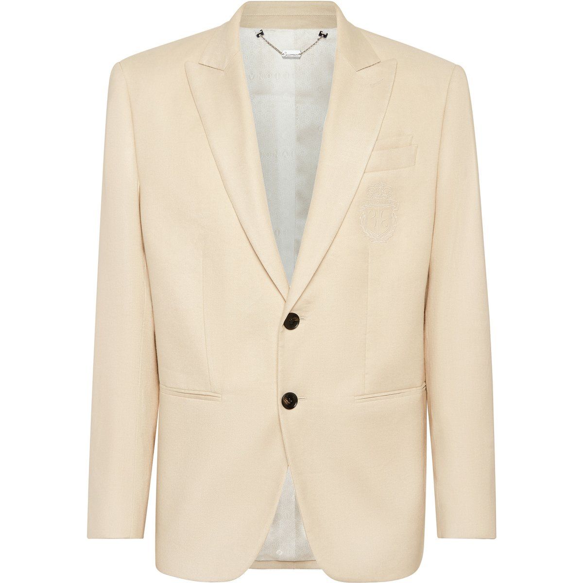 Eleganter Gabardine Zweiknopf-Blazer
