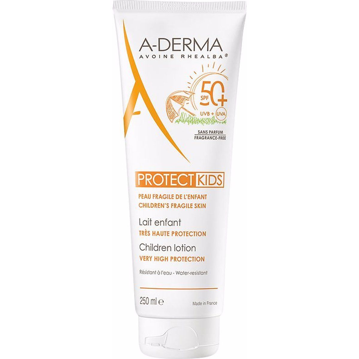 Sonnenlotion für empfindliche Kinderhaut