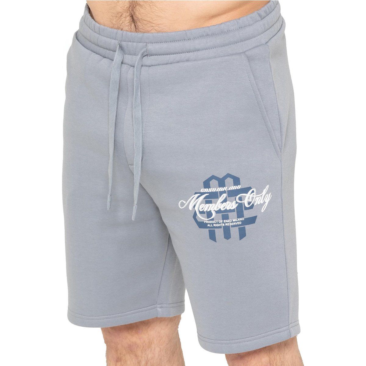 Bedruckte Fleece-Lounge-Shorts